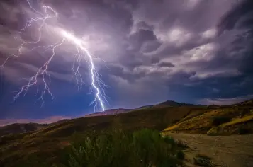 تفسير رؤيا البرق في المنام للعزباء ودلالاته