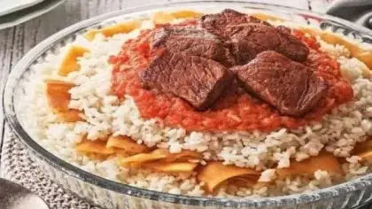 الفتة المصرية التقليدية للعيد