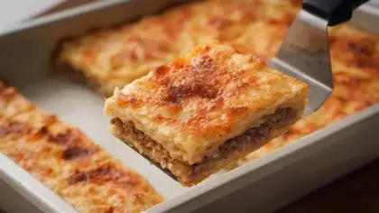 الرقاق باللحمة المفرومة المصرية