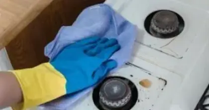 طرق فعالة لتنظيف عيون البوتاجاز المحروقة