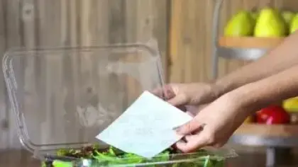 طرق حفظ الخضروات الورقية طازجة بالثلاجة