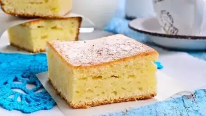 كيكة بيزكوتشو الإسبانية بالليمون