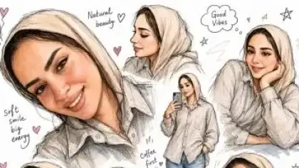 تصميم صور الروتين اليومي باستخدام الذكاء الاصطناعي وجيميني