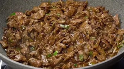 الكبدة بدبس الرمان والسمن البلدي