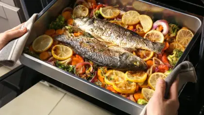 وصفات سمك بالفرن من مطابخ عربية متنوعة