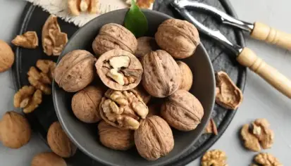 فوائد الجوز لصحة القلب والدماغ
