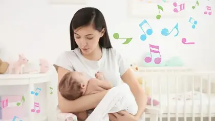 لماذا يهدئ الغناء الأطفال الرضع أكثر من الكلام؟