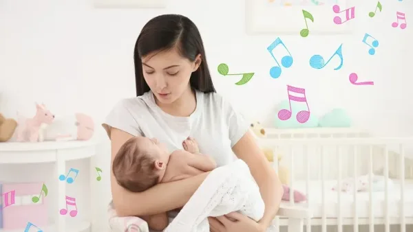 لماذا يهدئ الغناء الأطفال الرضع أكثر من الكلام؟
