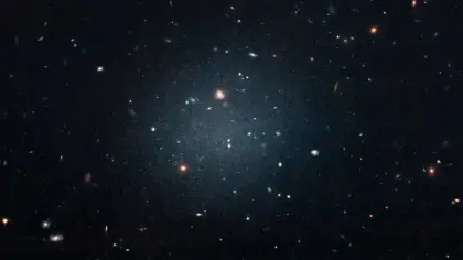 اكتشاف مجرة ثالثة بلا مادة مظلمة يثير لغزاً كونياً