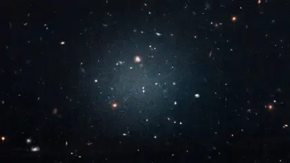 اكتشاف مجرة ثالثة بلا مادة مظلمة يثير لغزاً كونياً