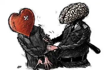 لماذا تنشأ المشاعر في الدماغ وليس في القلب؟