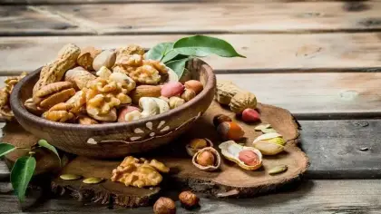 كيف تساعد المكسرات على حرق الدهون الحشوية وتخسيس البطن؟