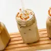 الآيس كوفي المنزلي برغوة كثيفة وسريعة